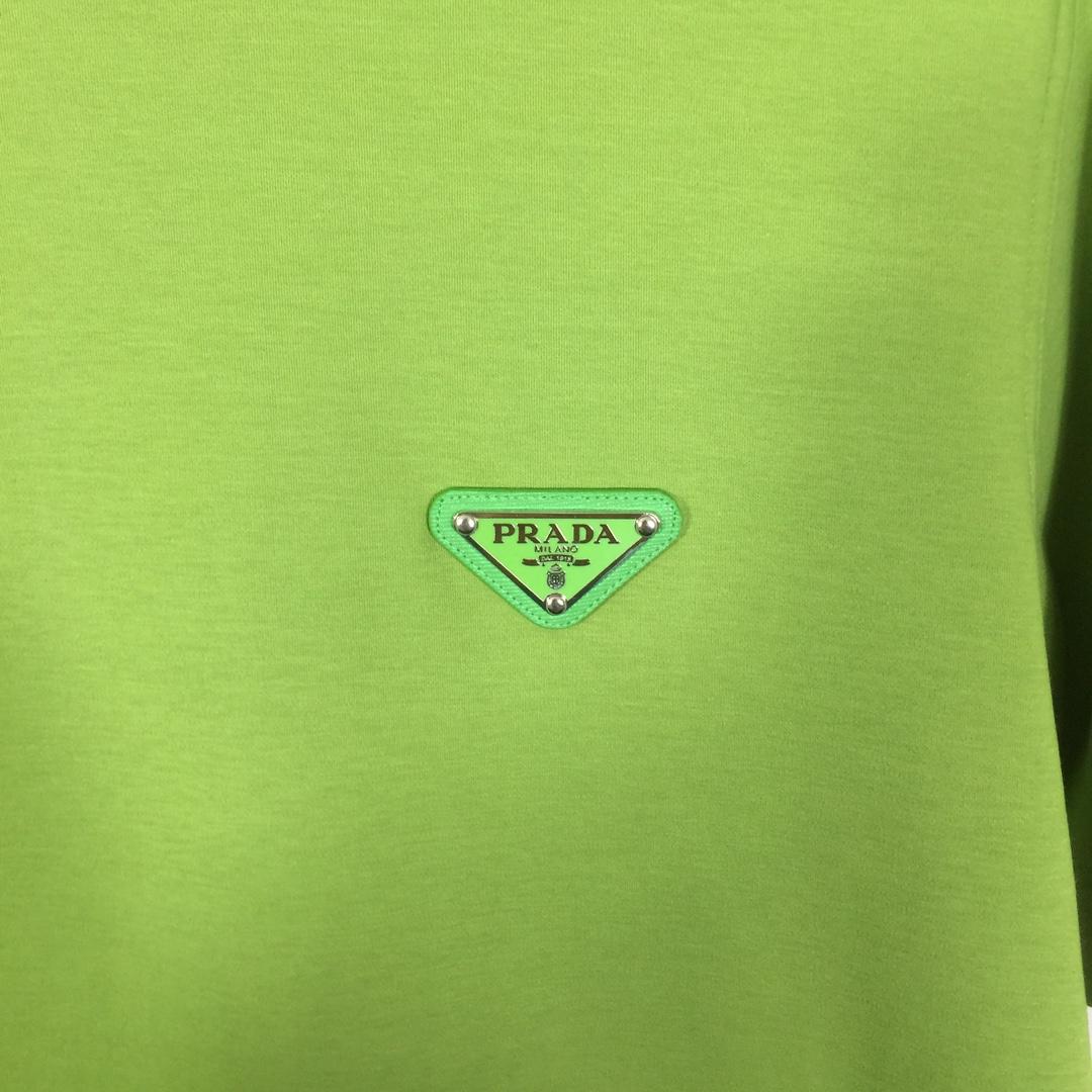Prada Cotton T-Shirt - DopestKickz
