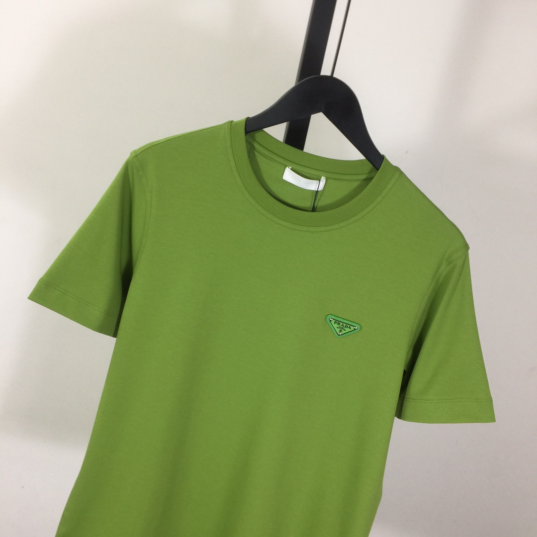 Prada Cotton T-Shirt - DopestKickz