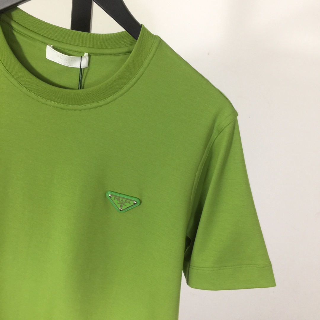 Prada Cotton T-Shirt - DopestKickz