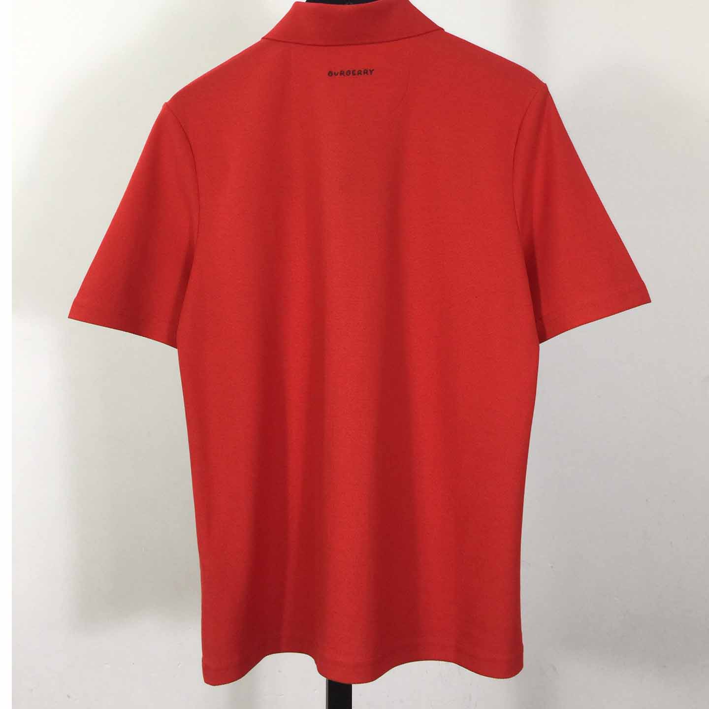 Burberry B Snake Cotton Polo Shirt - DopestKickz