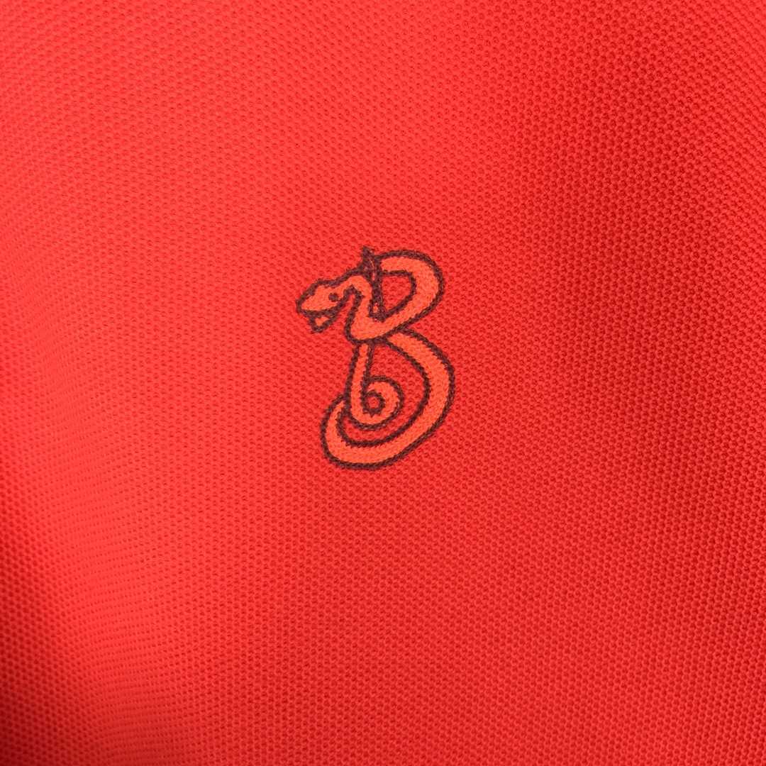 Burberry B Snake Cotton Polo Shirt - DopestKickz