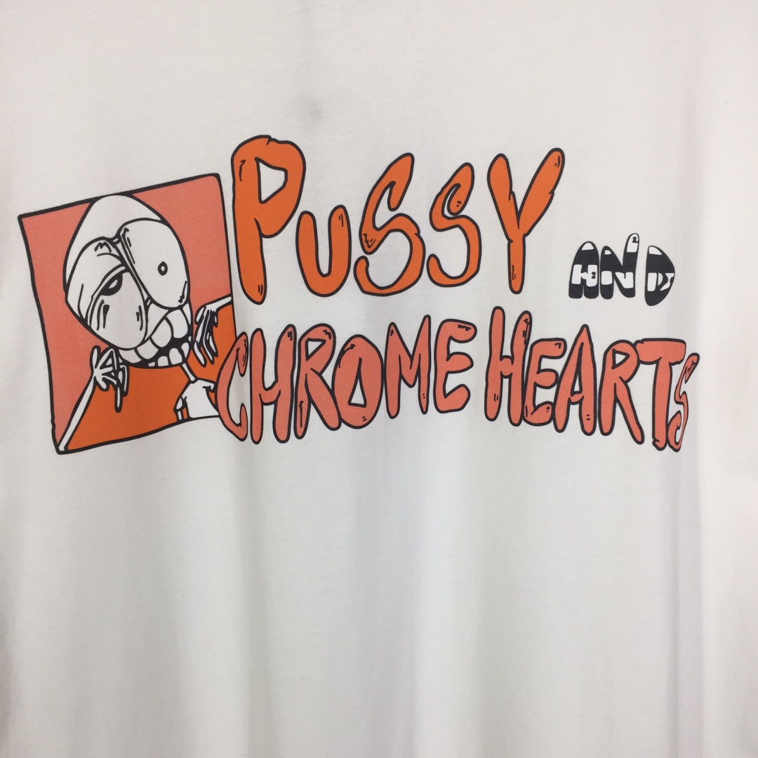Chrome Hearts Cotton T-Shirt - DopestKickz