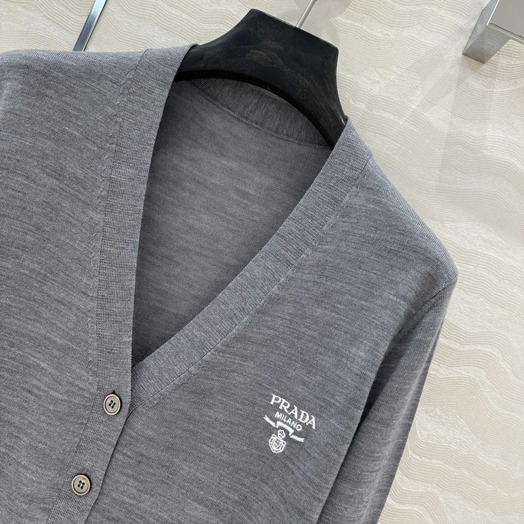 Prada Cashmere Cardigan - DopestKickz