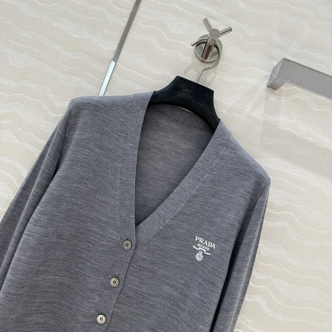 Prada Cashmere Cardigan - DopestKickz