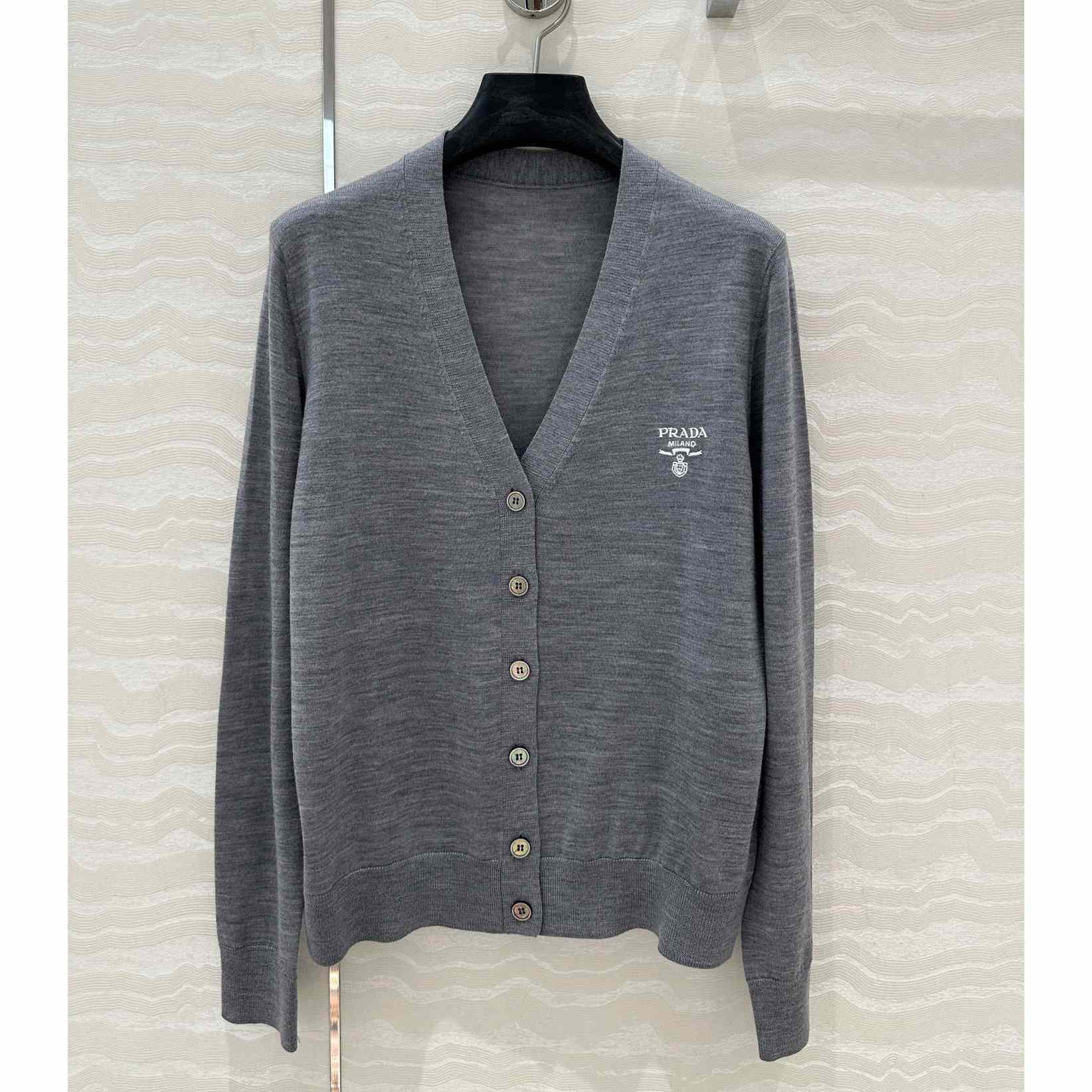 Prada Cashmere Cardigan - DopestKickz