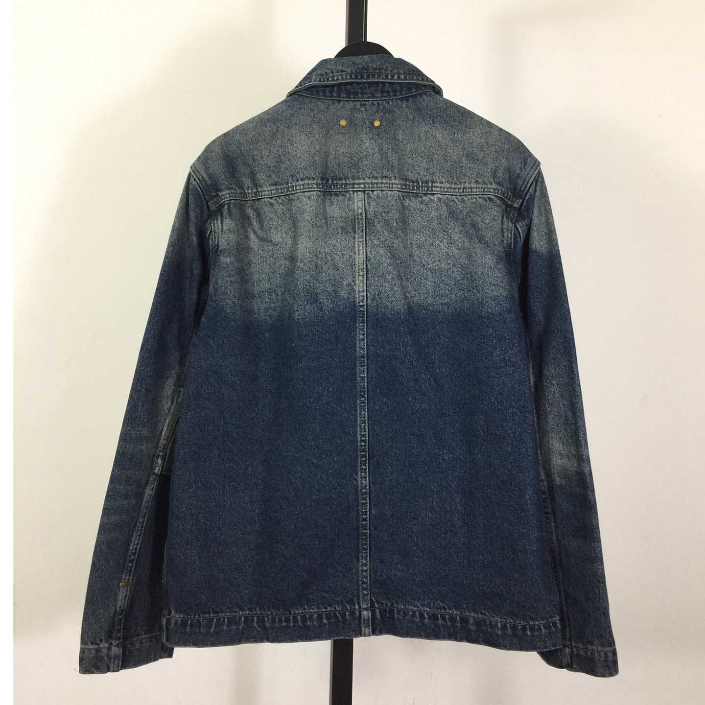 Louis Vuitton Monogram Light Denim Jacket - DopestKickz