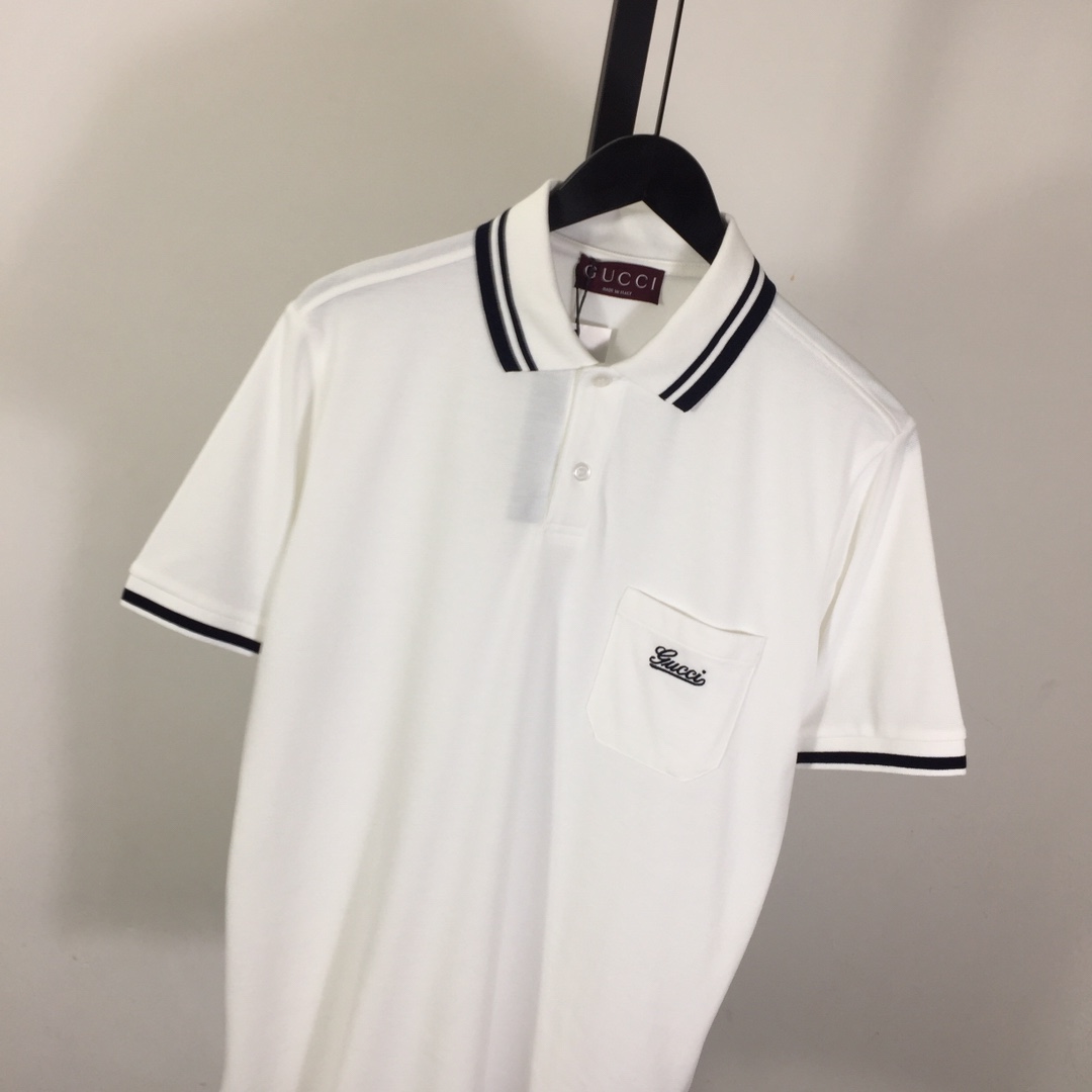 Gucci Cotton Piquet Polo Shirt - DopestKickz