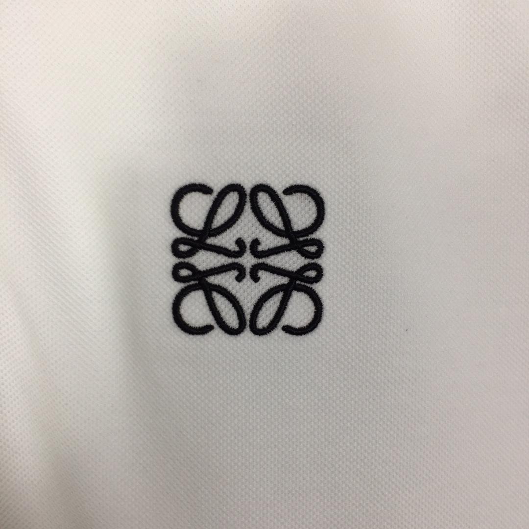 Loewe Logo Cotton Polo Shirt - DopestKickz