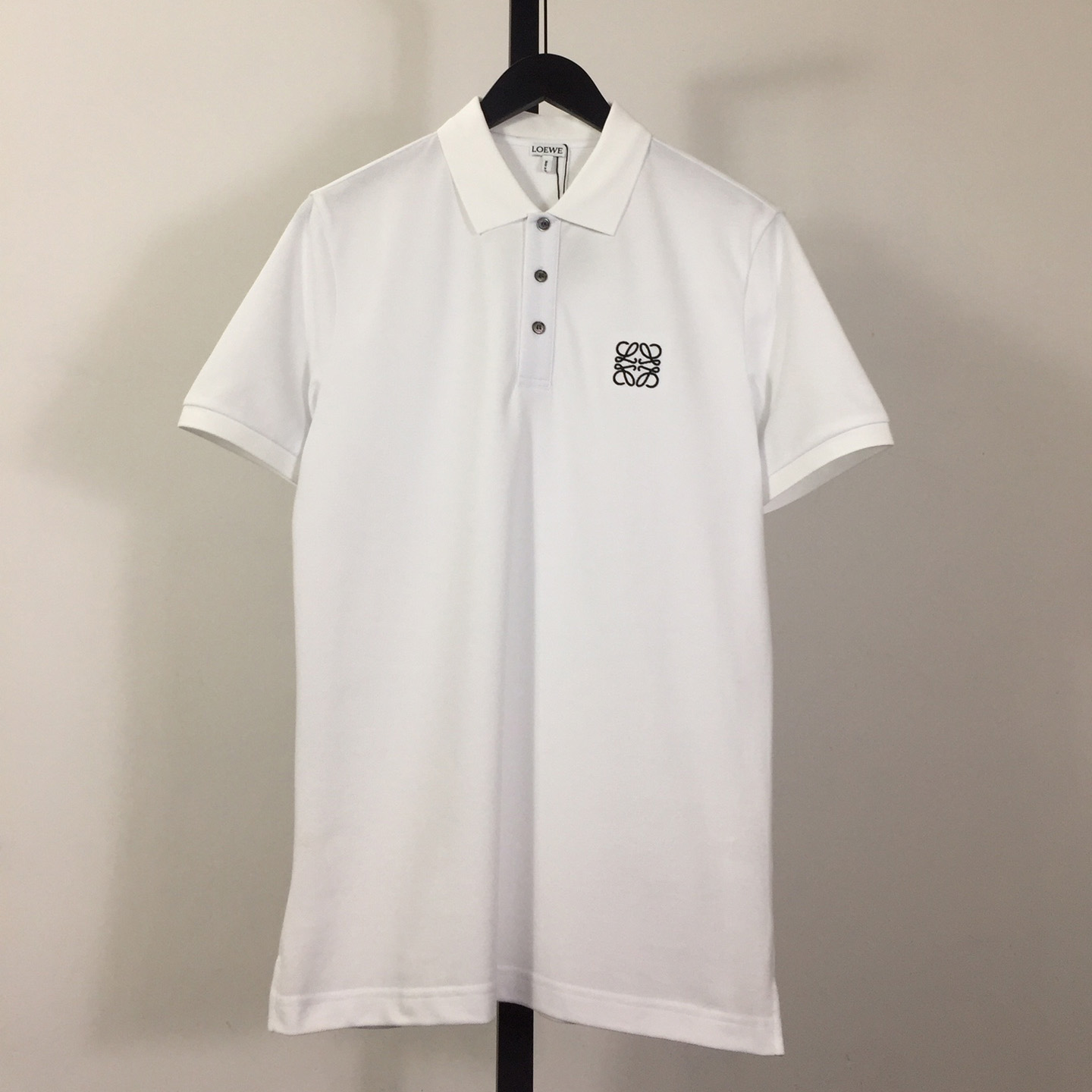 Loewe Logo Cotton Polo Shirt - DopestKickz