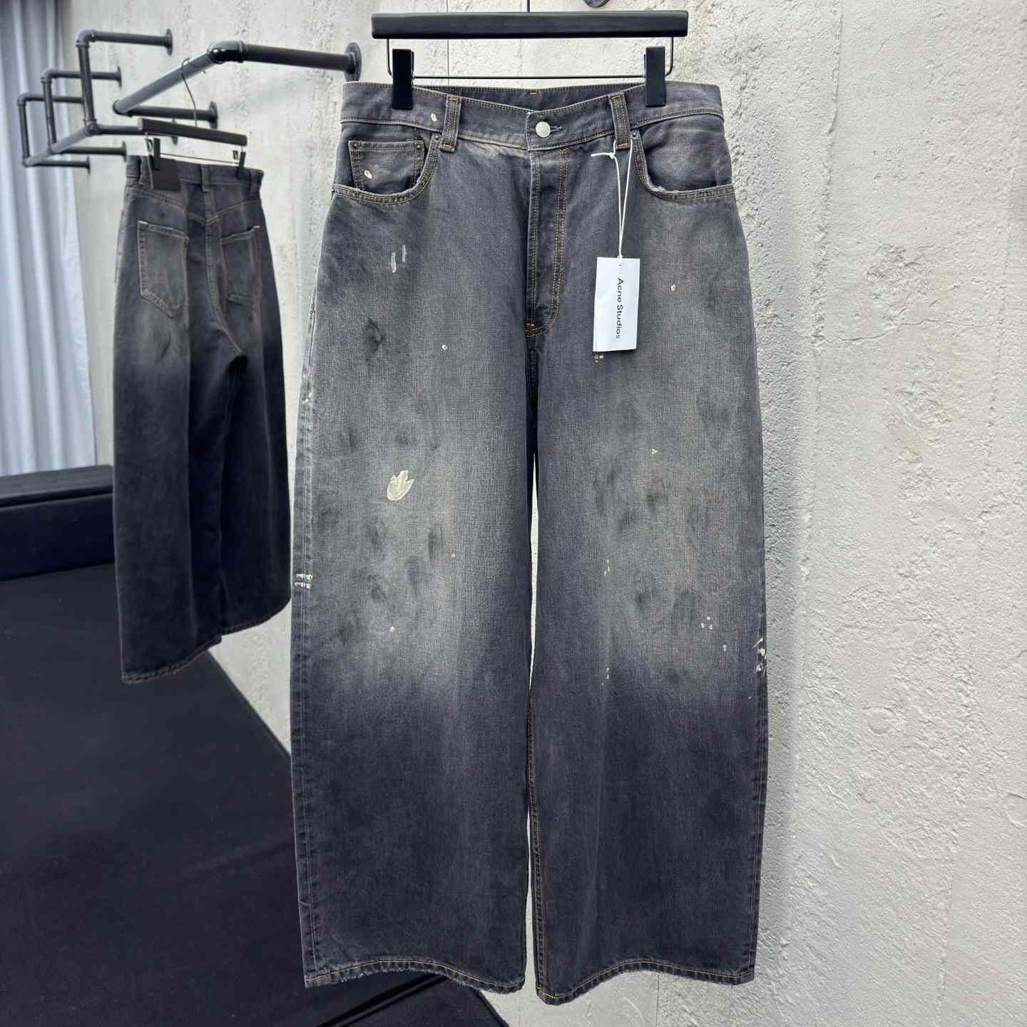 Acne Studios Super Baggy Fit Jeans - DopestKickz