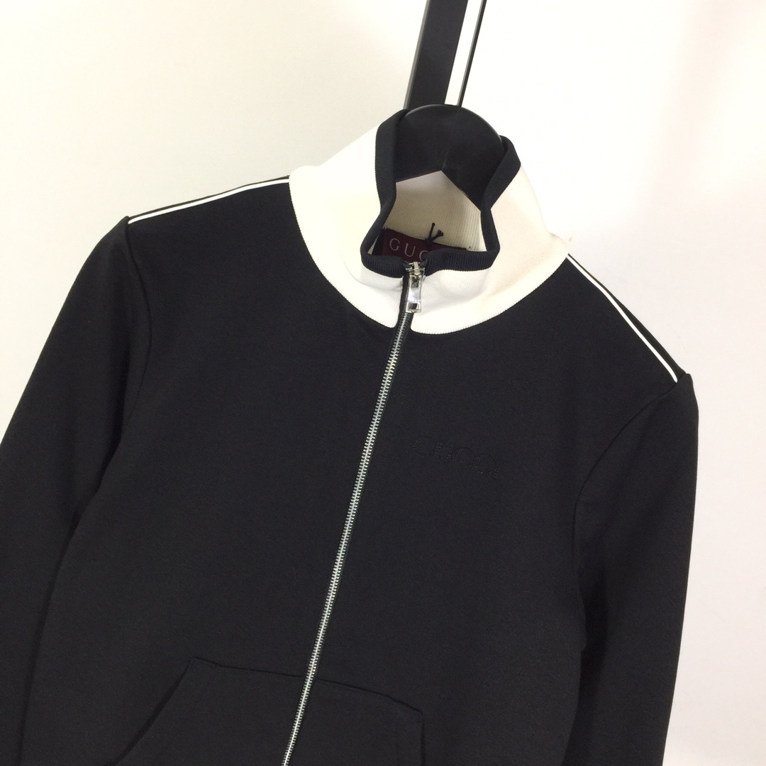 Gucci Cotton Fleece Zip Jacket & Jogging Pant - DopestKickz