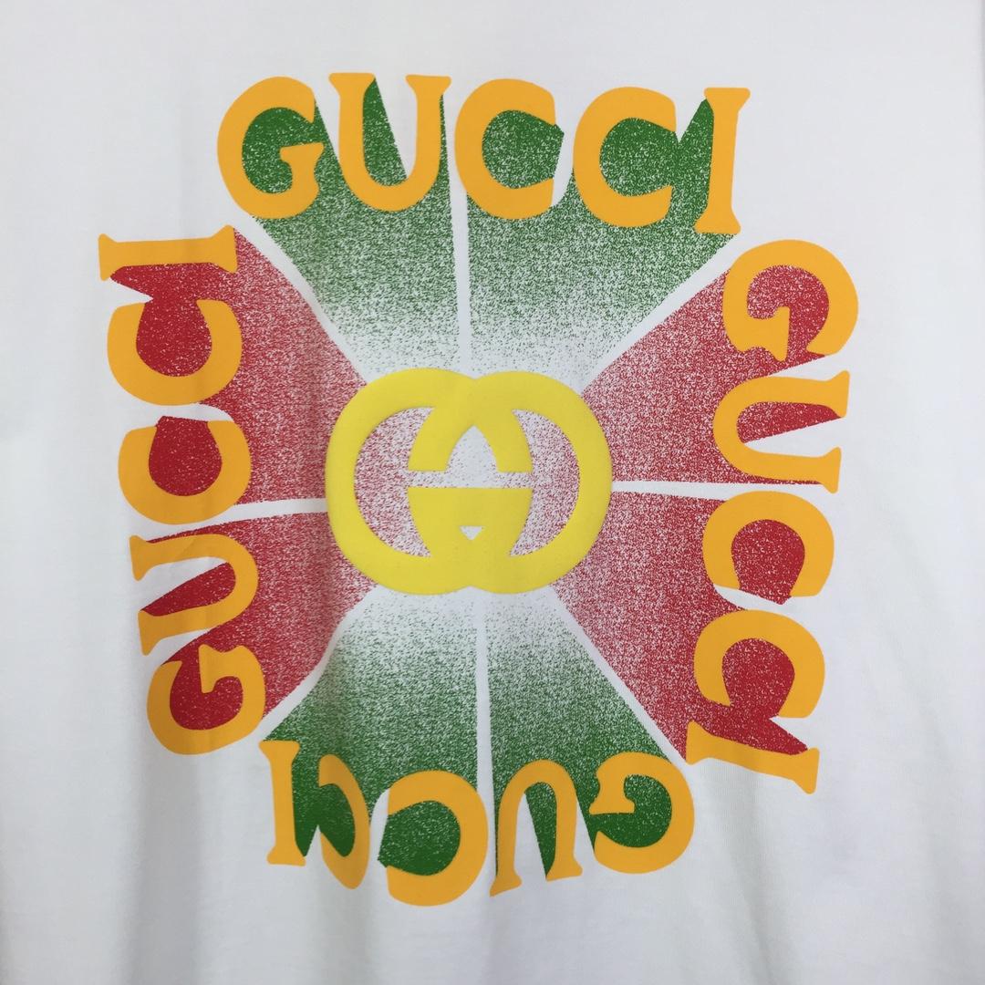 Gucci Cotton Jersey Printed T-shirt   - DopestKickz