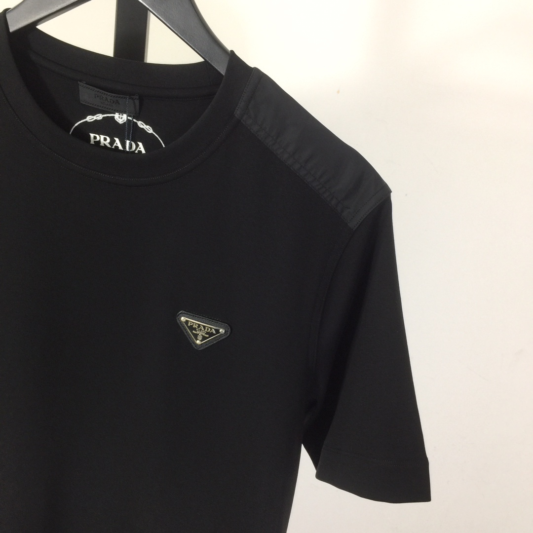 Prada Cotton T-Shirt - DopestKickz