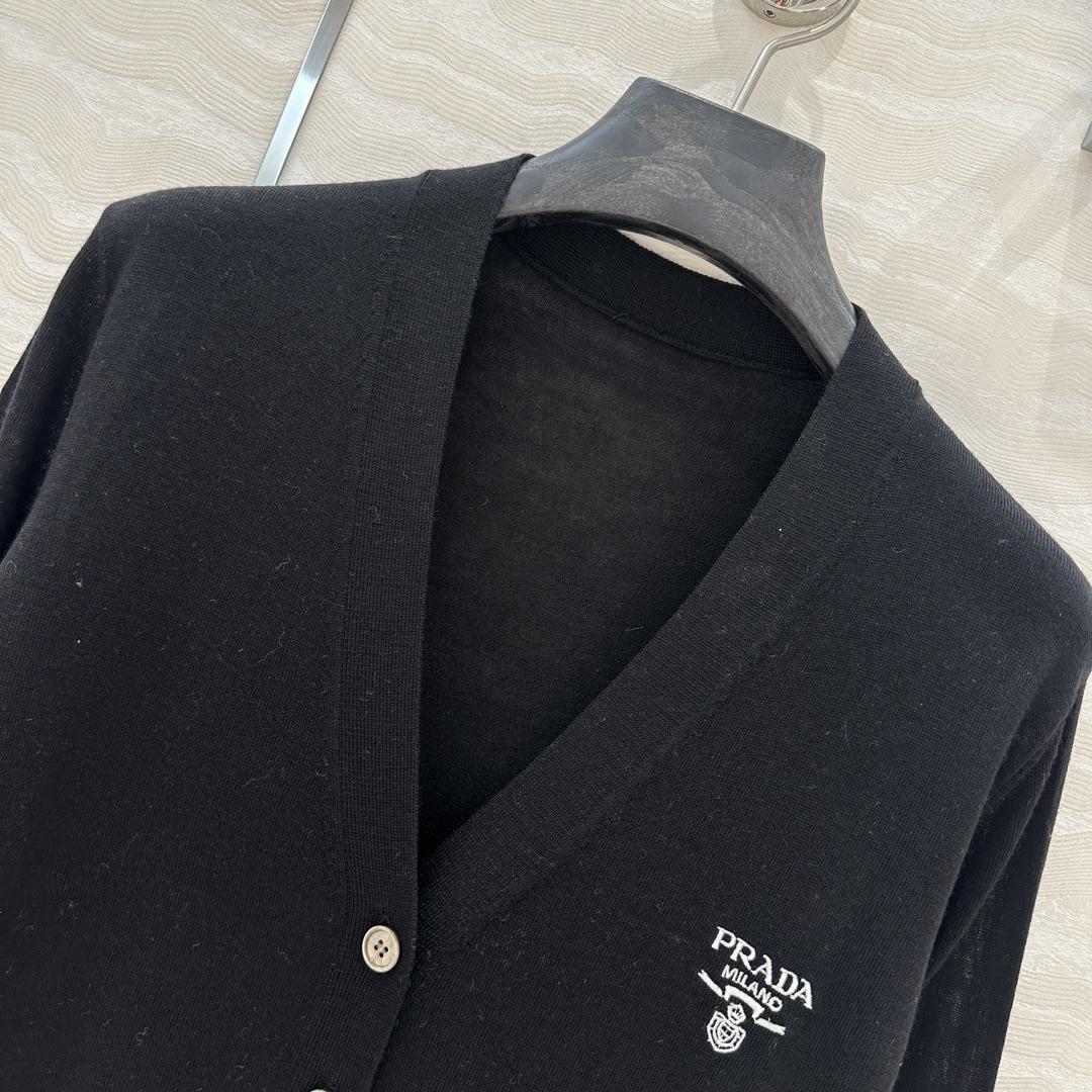Prada Cashmere Cardigan - DopestKickz