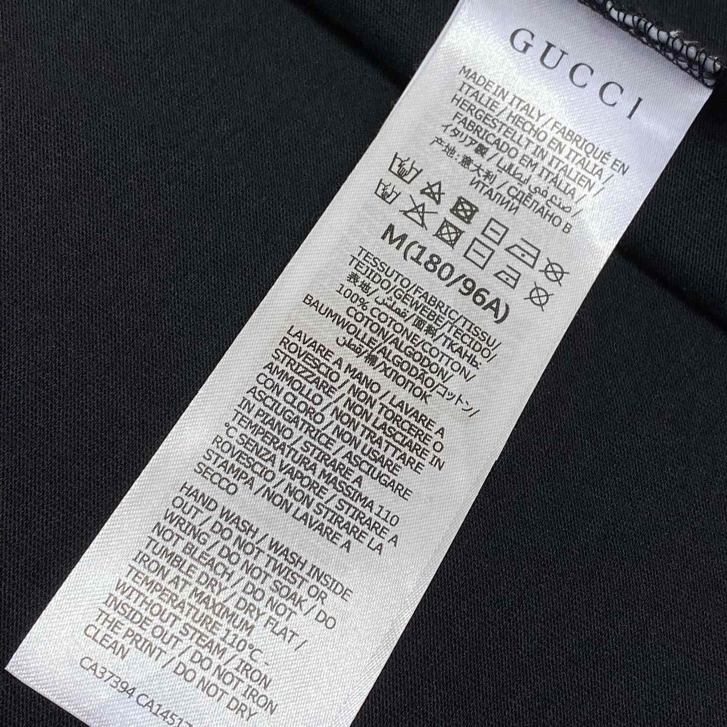 Gucci Embroidered Cotton Jersey T-shirt - DopestKickz