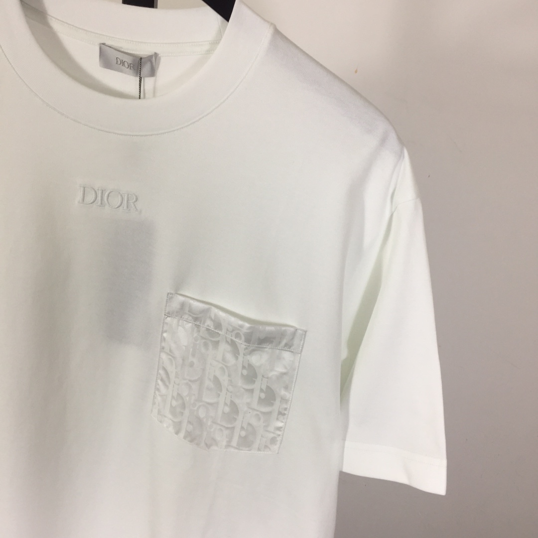 Dior Oblique Pocket T-Shirt  - DopestKickz