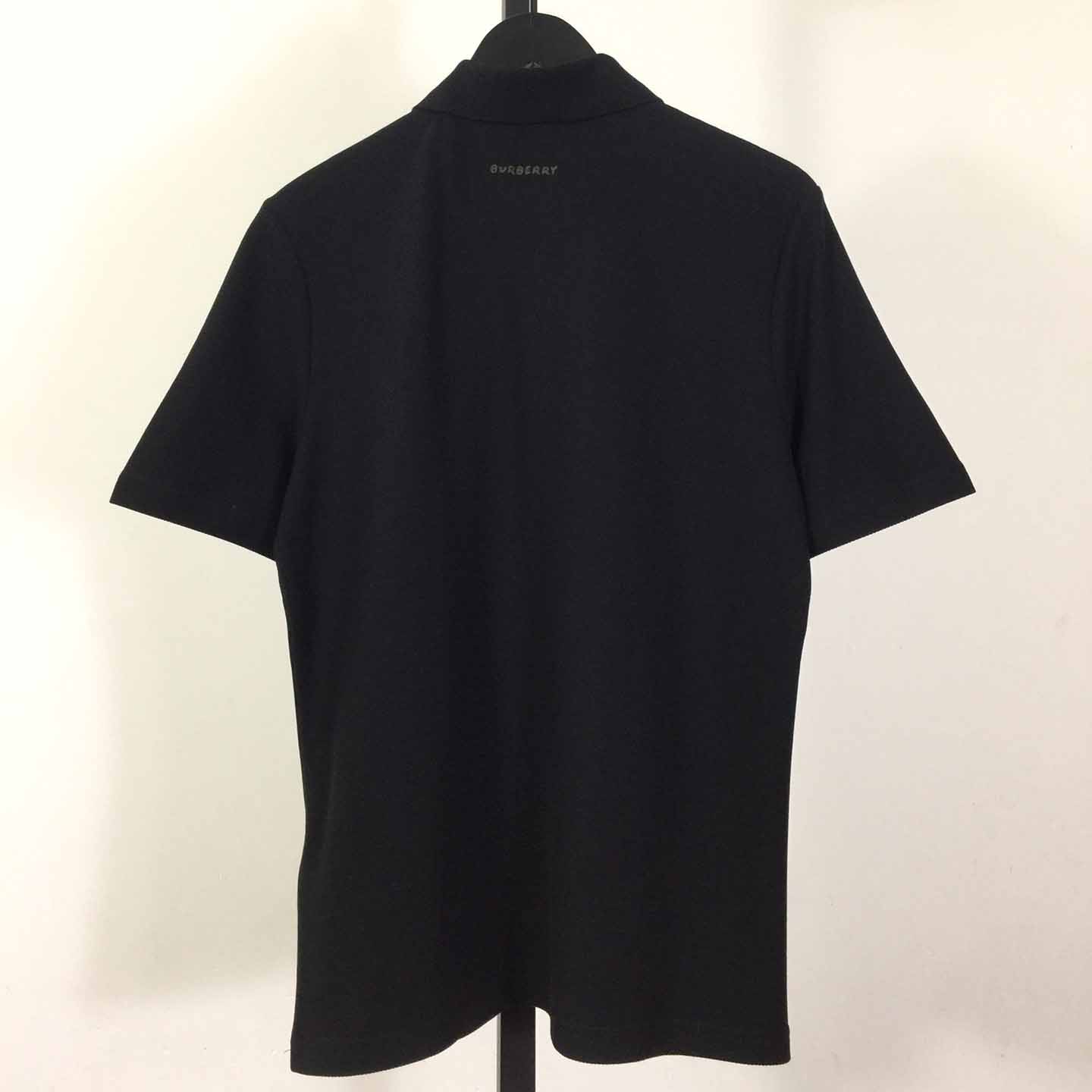 Burberry B Snake Cotton Polo Shirt - DopestKickz
