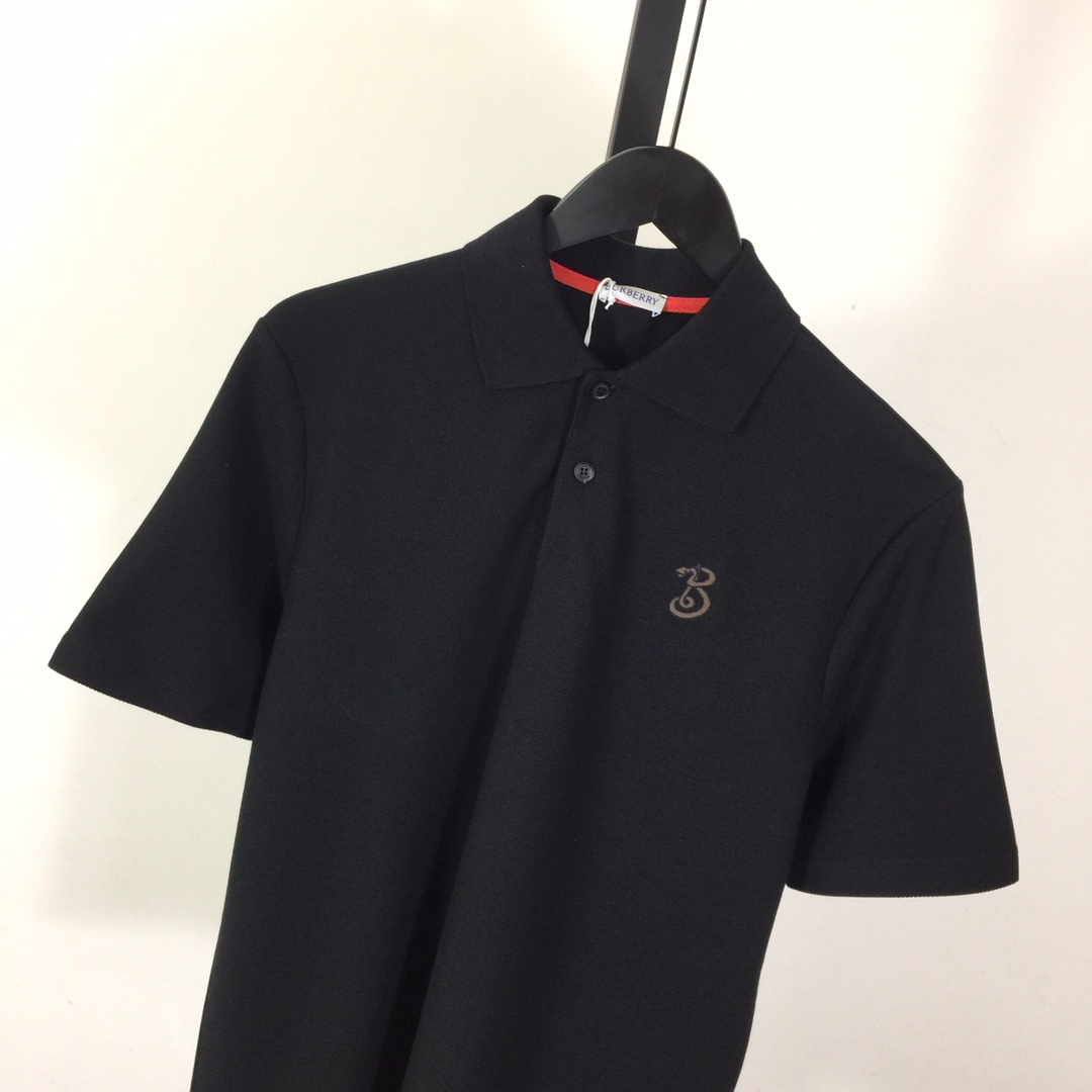Burberry B Snake Cotton Polo Shirt - DopestKickz