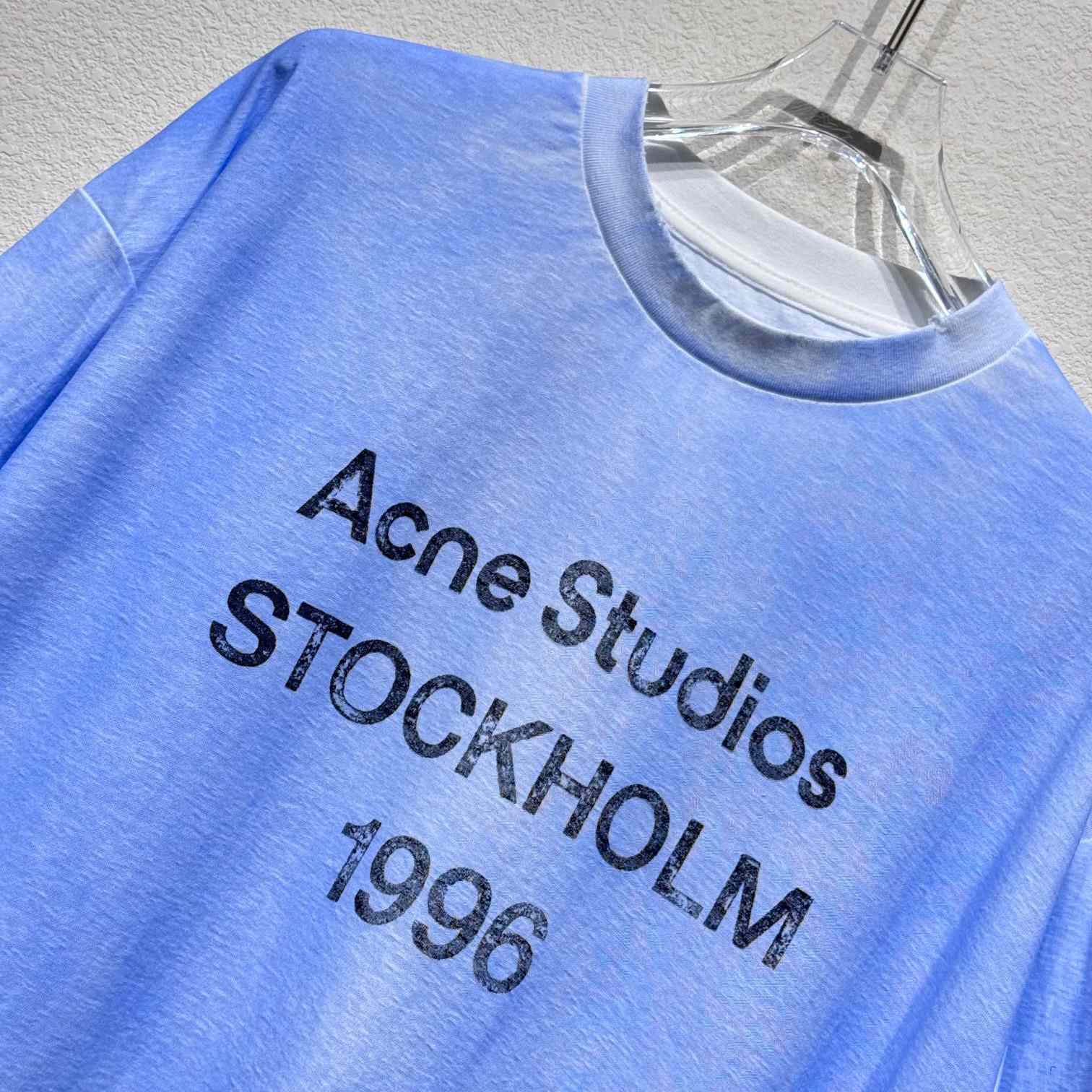 Acne Studios Logo T-shirt Relaxed fit - DopestKickz