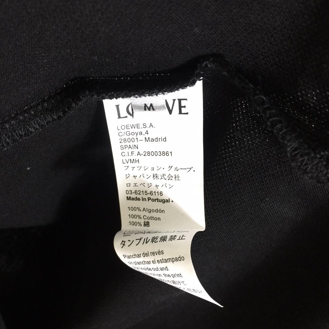 Loewe Logo Cotton Polo Shirt - DopestKickz