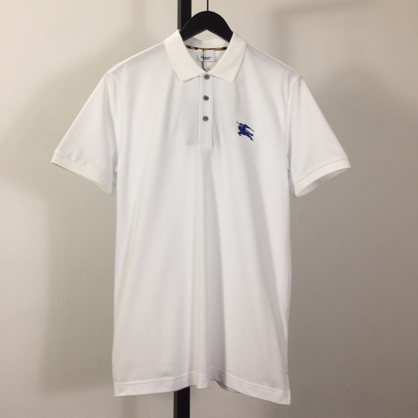 Burberry Logo Cotton Polo Shirt - DopestKickz
