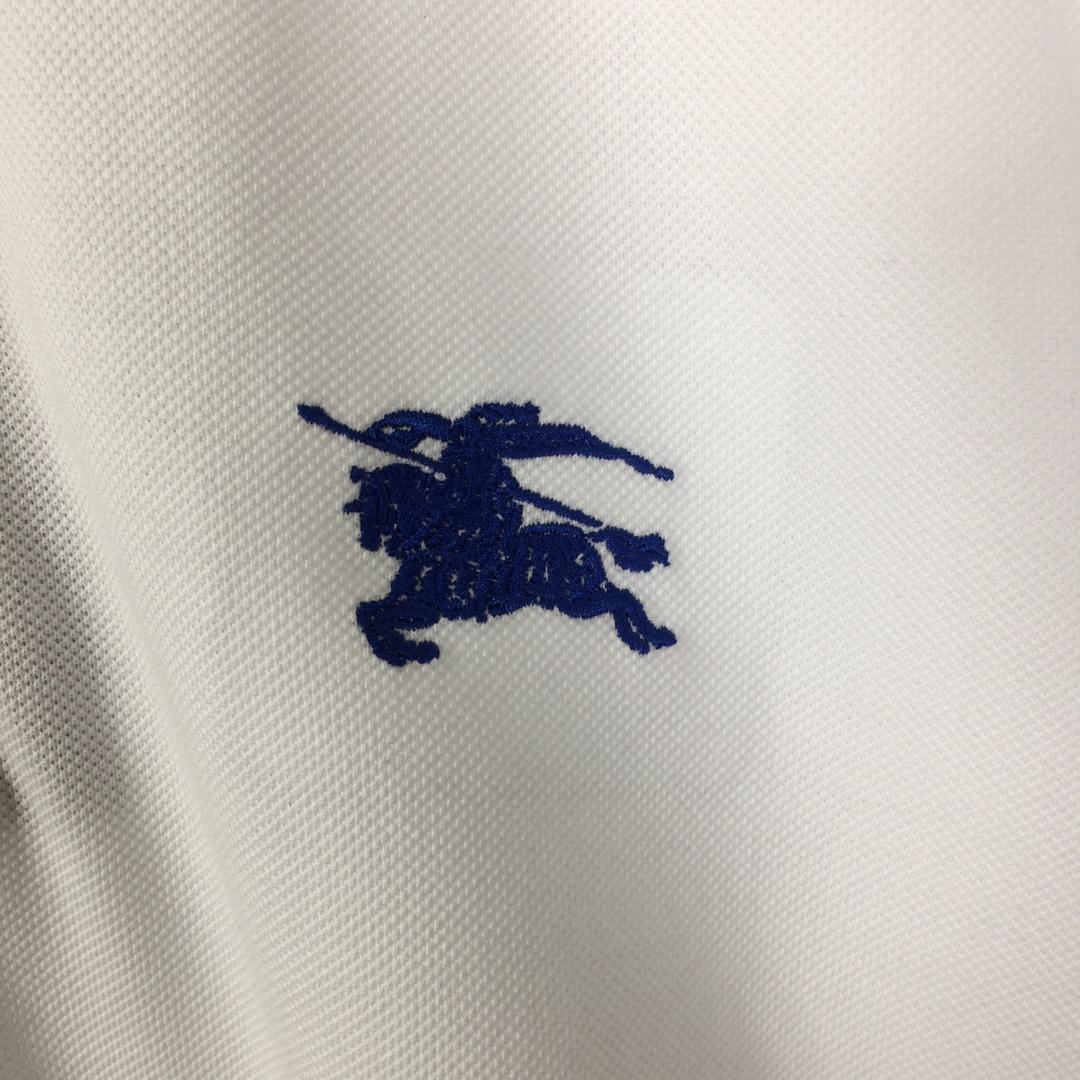 Burberry Logo Cotton Polo Shirt - DopestKickz