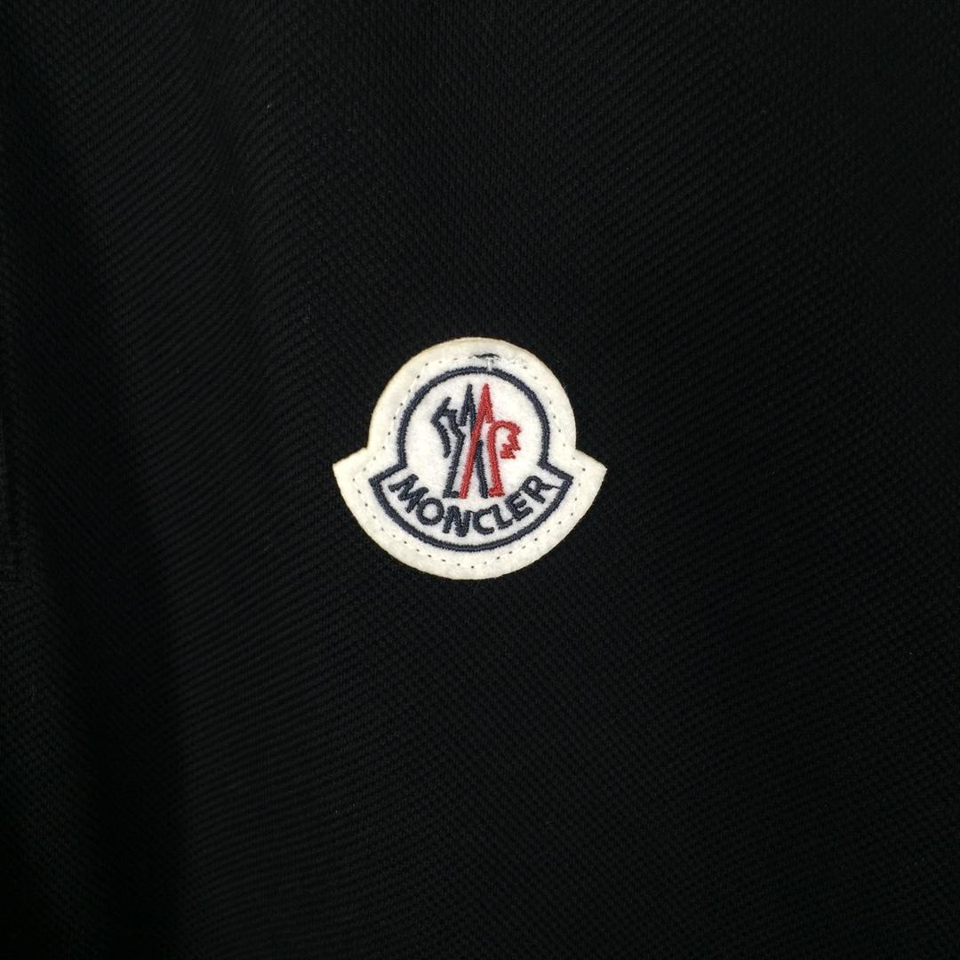 Moncler Logo Cotton Polo Shirt - DopestKickz