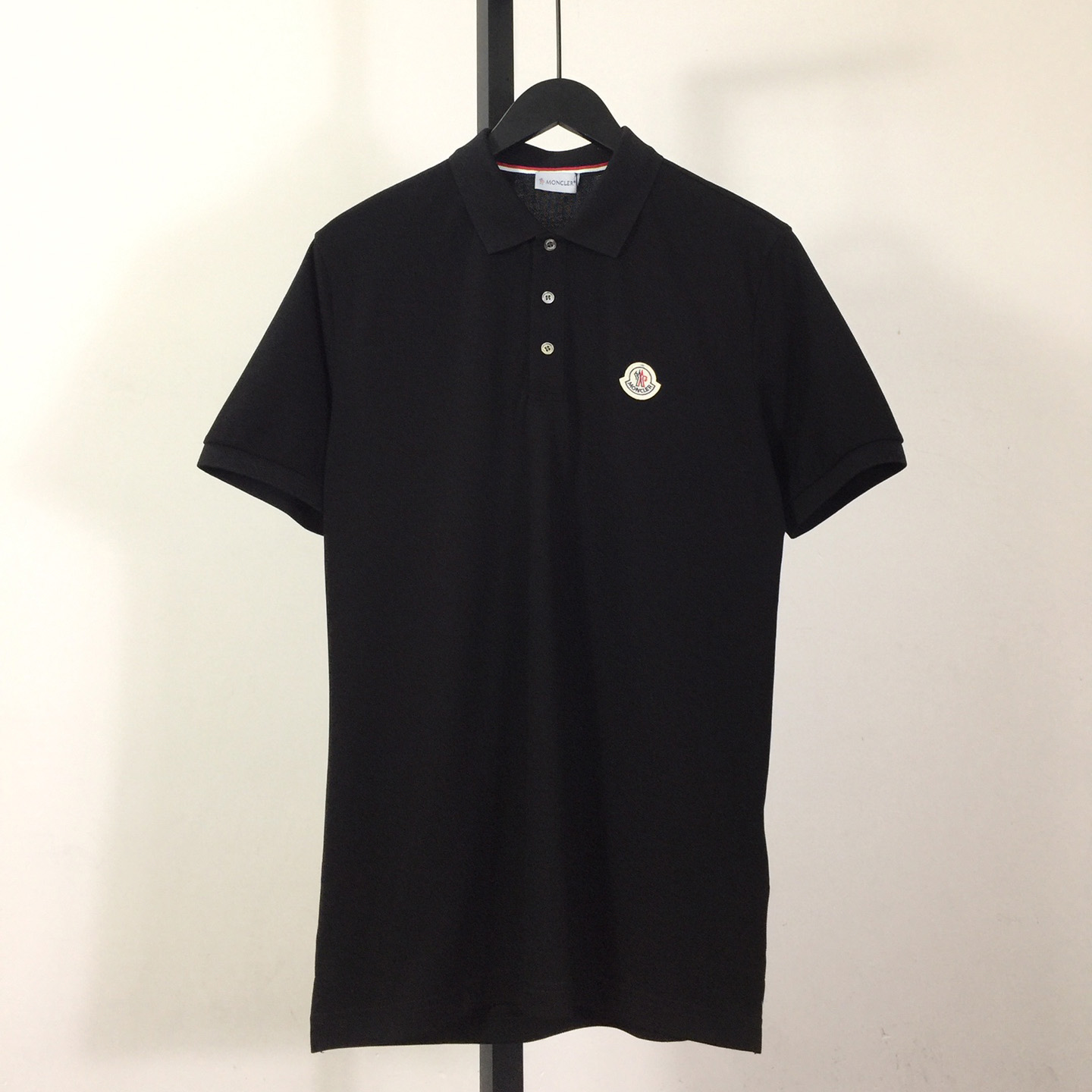 Moncler Logo Cotton Polo Shirt - DopestKickz