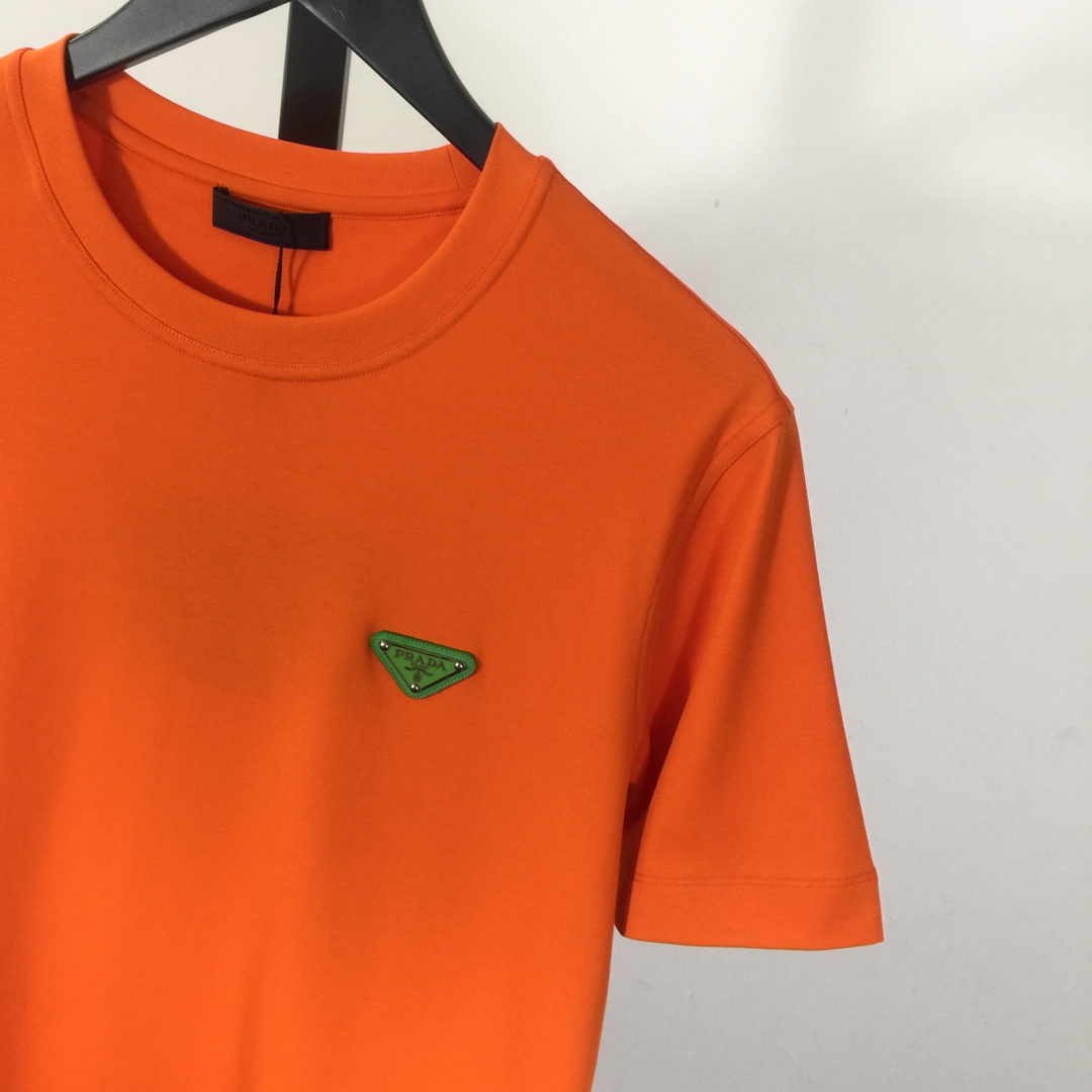Prada Cotton T-Shirt - DopestKickz