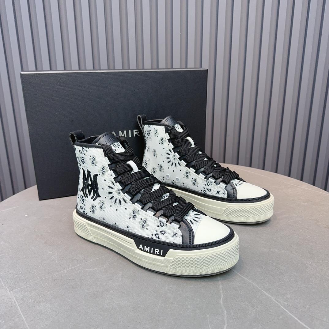 Amiri Court High 'Bandana - White'  - DopestKickz