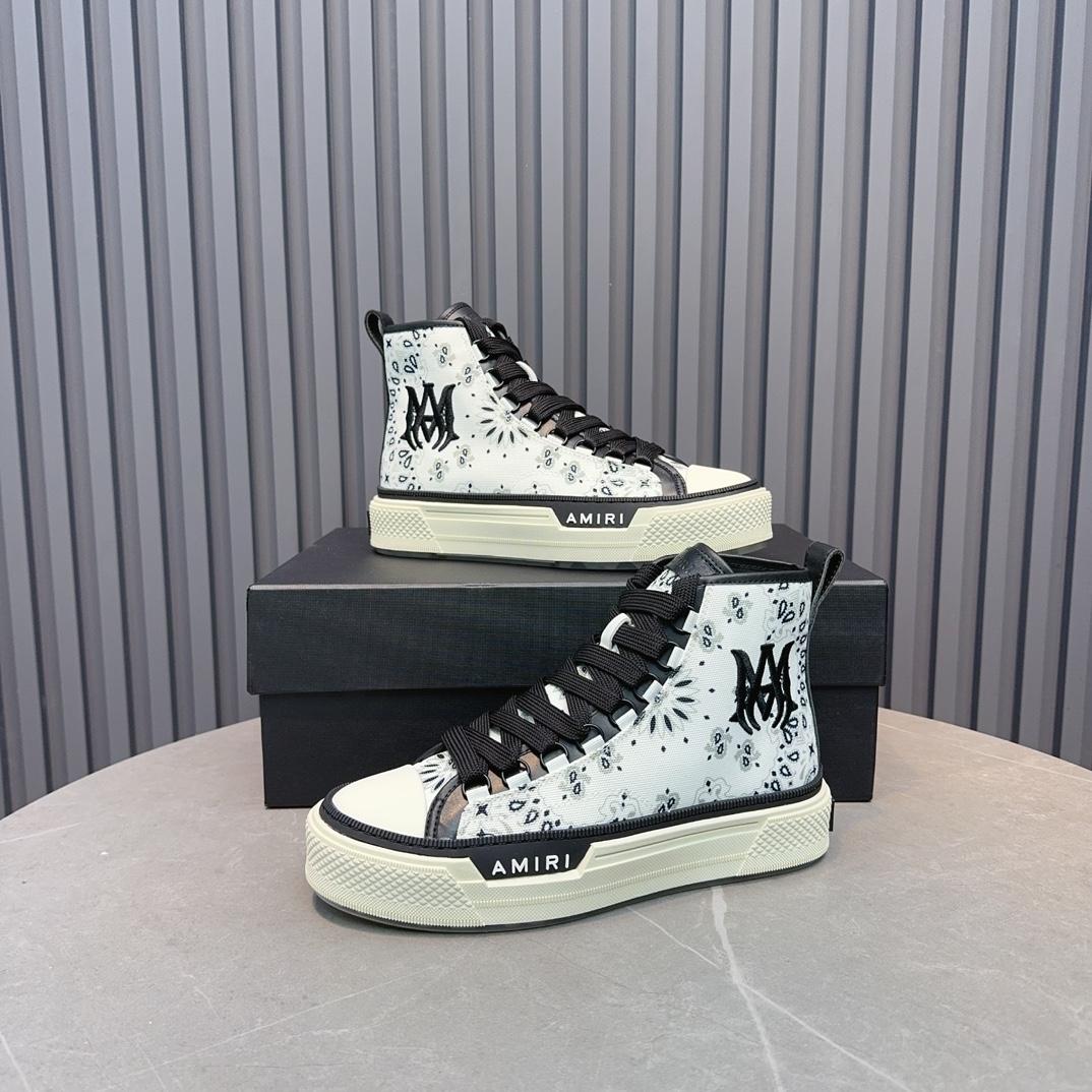 Amiri Court High 'Bandana - White'  - DopestKickz
