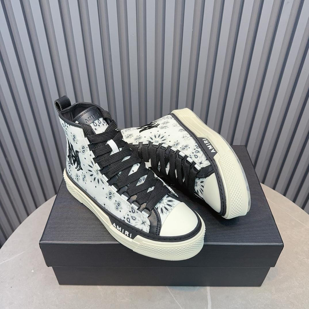 Amiri Court High 'Bandana - White'  - DopestKickz