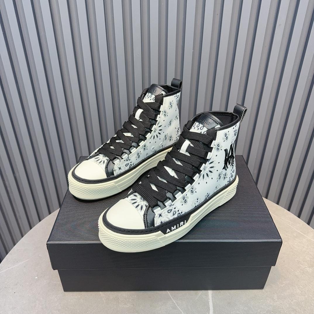 Amiri Court High 'Bandana - White'  - DopestKickz