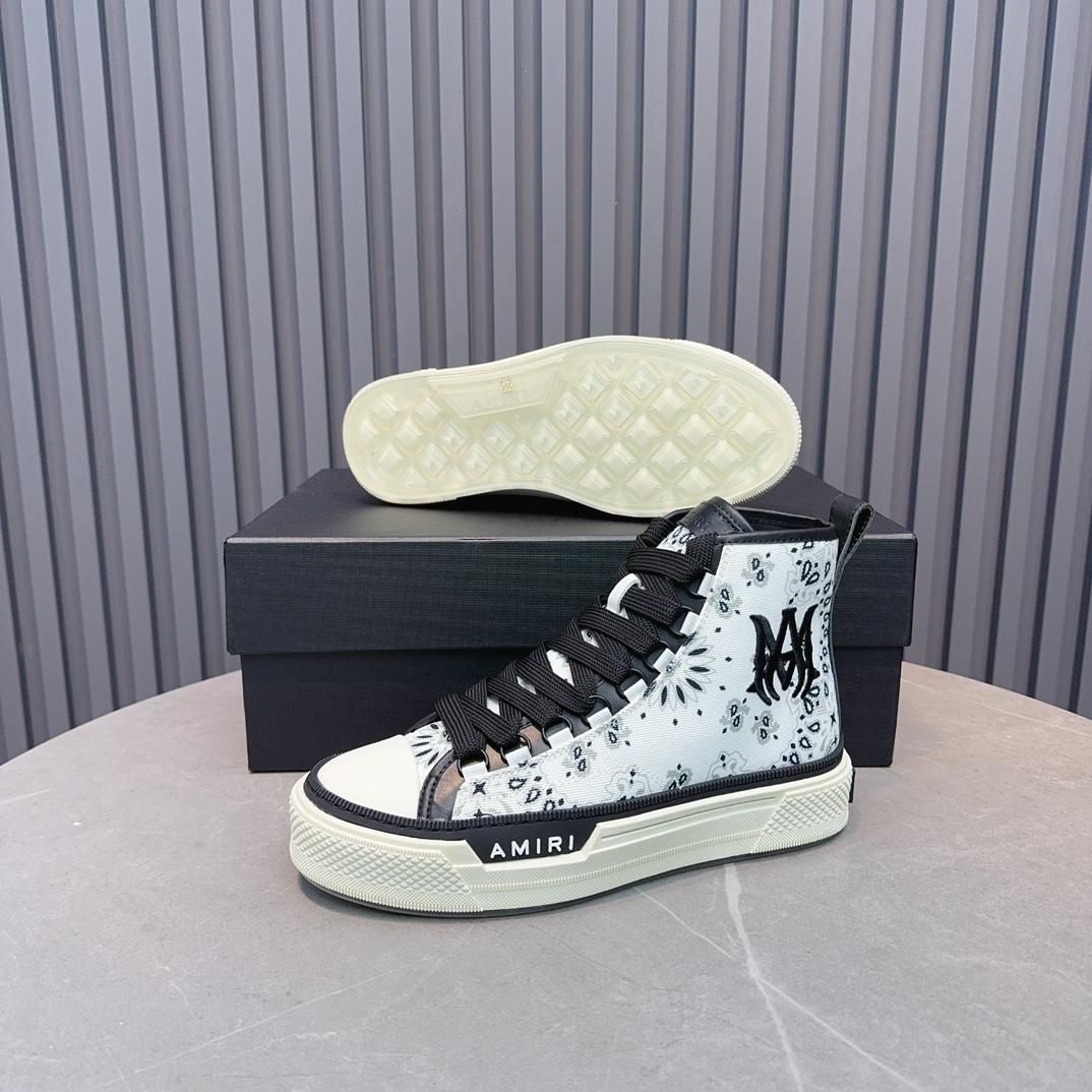 Amiri Court High 'Bandana - White'  - DopestKickz