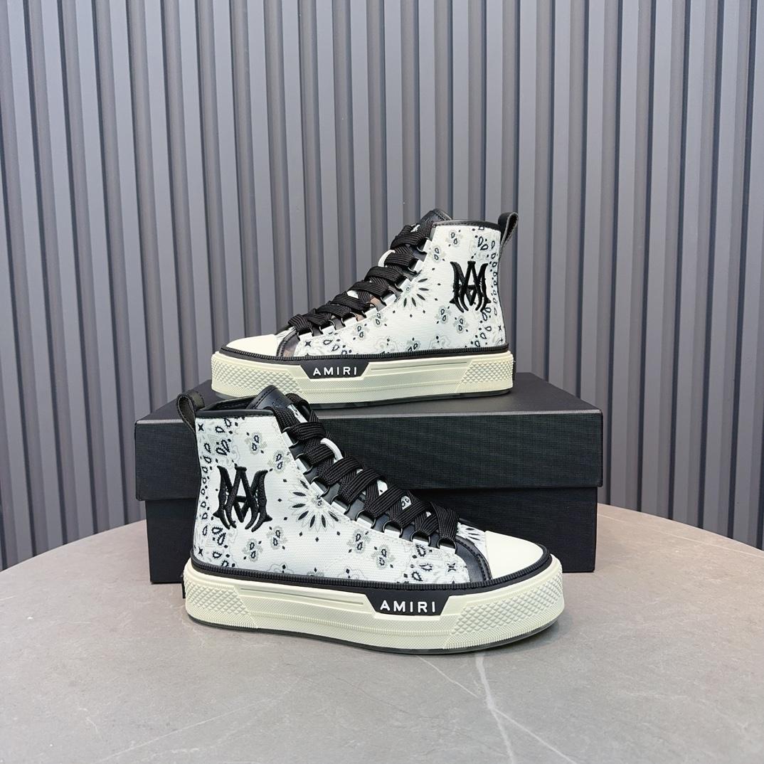 Amiri Court High 'Bandana - White'  - DopestKickz