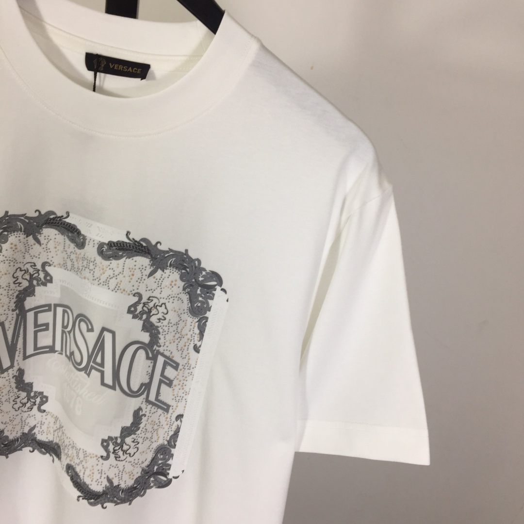 Versace Cotton T-shirt - DopestKickz