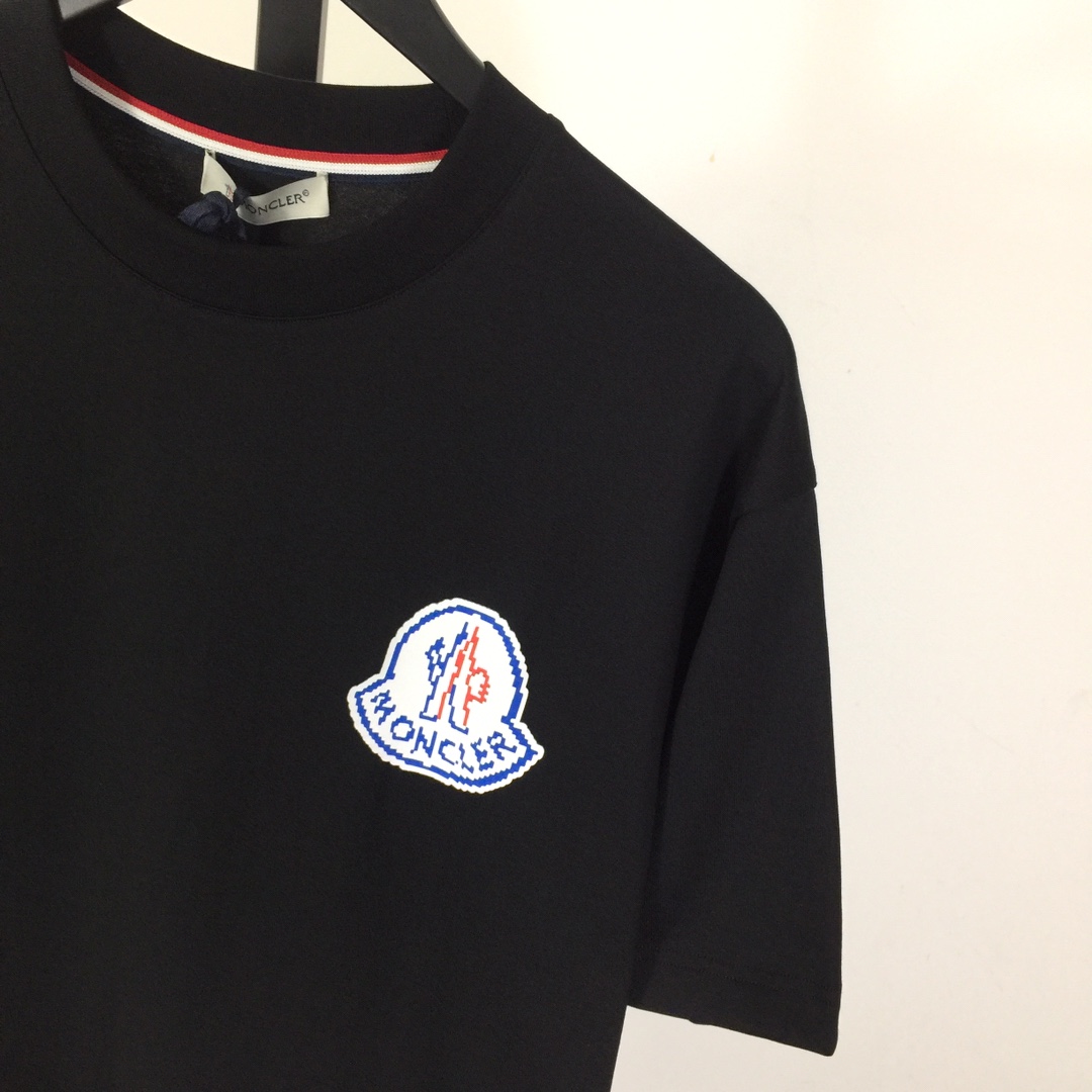 Moncler Logo Cotton T-shirt - DopestKickz