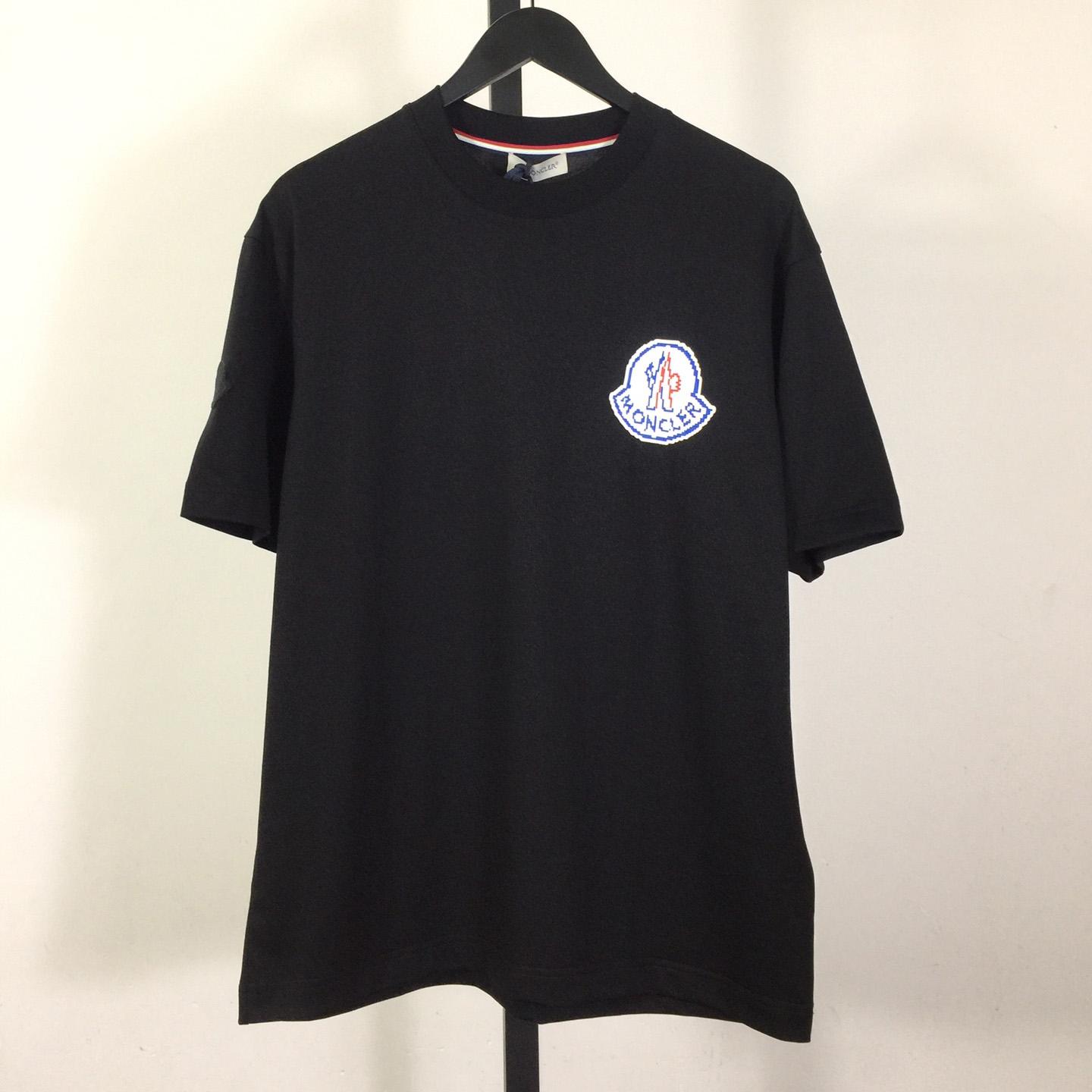 Moncler Logo Cotton T-shirt - DopestKickz