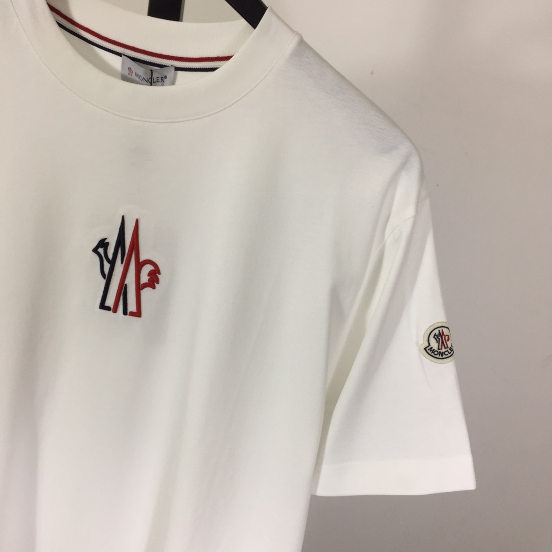 Moncler Logo Cotton T-shirt - DopestKickz