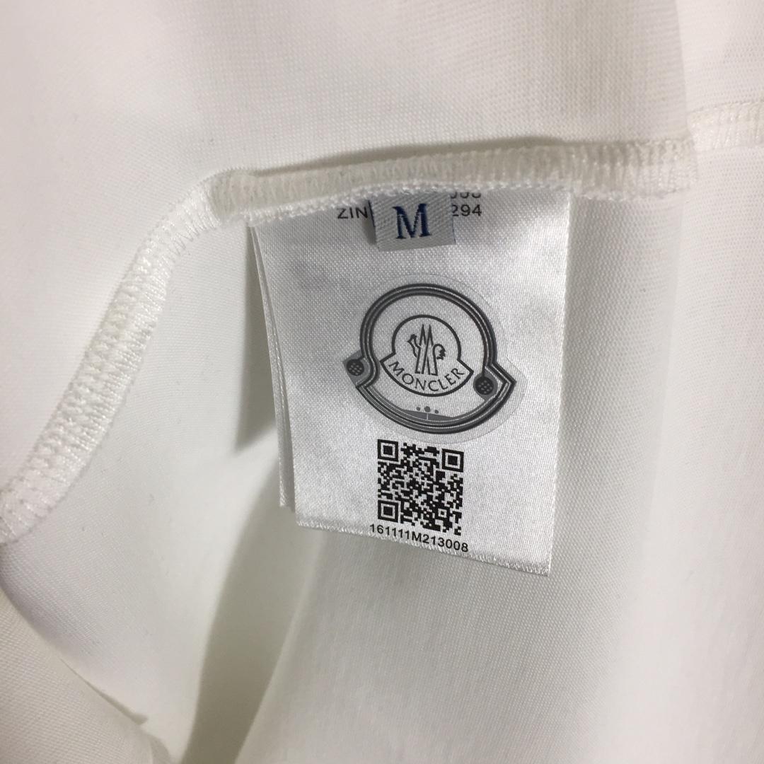 Moncler Logo Cotton T-shirt - DopestKickz