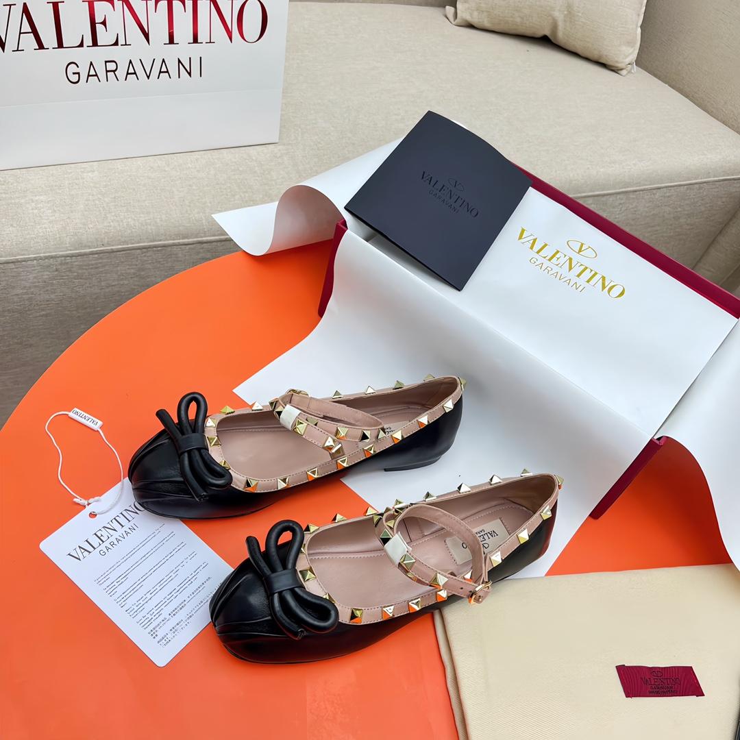 Valenti Rockstud Ballerinas - DopestKickz