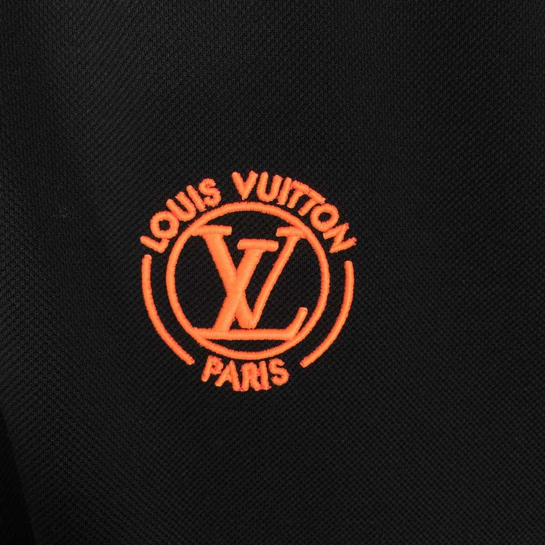 Louis Vuitton Short-Sleeved Cotton Polo Shirt    - DopestKickz