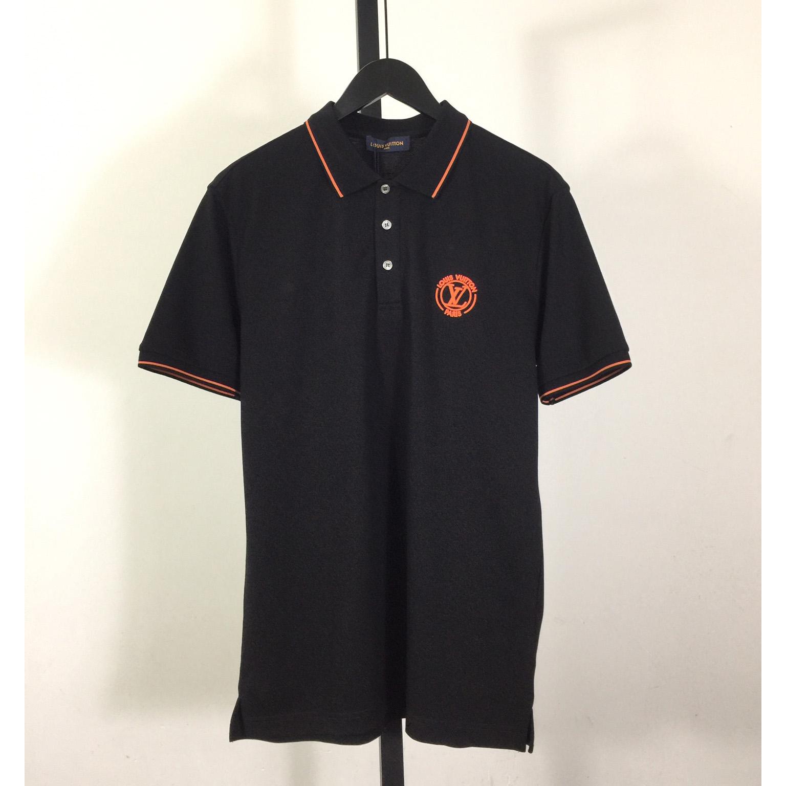 Louis Vuitton Short-Sleeved Cotton Polo Shirt    - DopestKickz