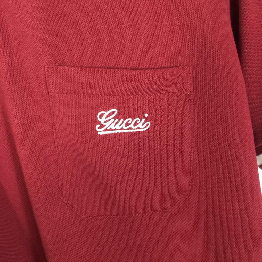 Gucci Cotton Piquet Polo Shirt - DopestKickz