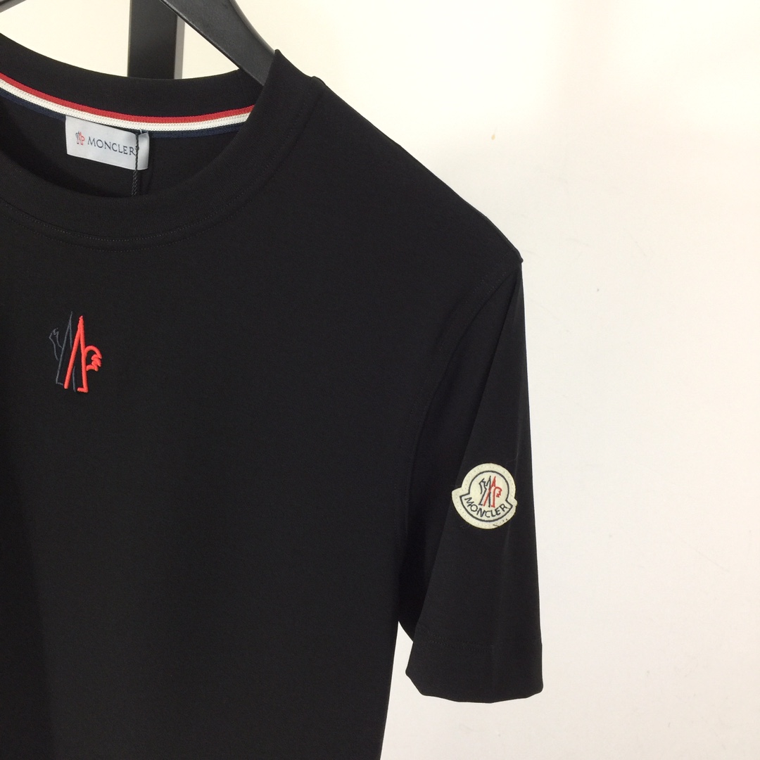Moncler Logo Cotton T-shirt - DopestKickz