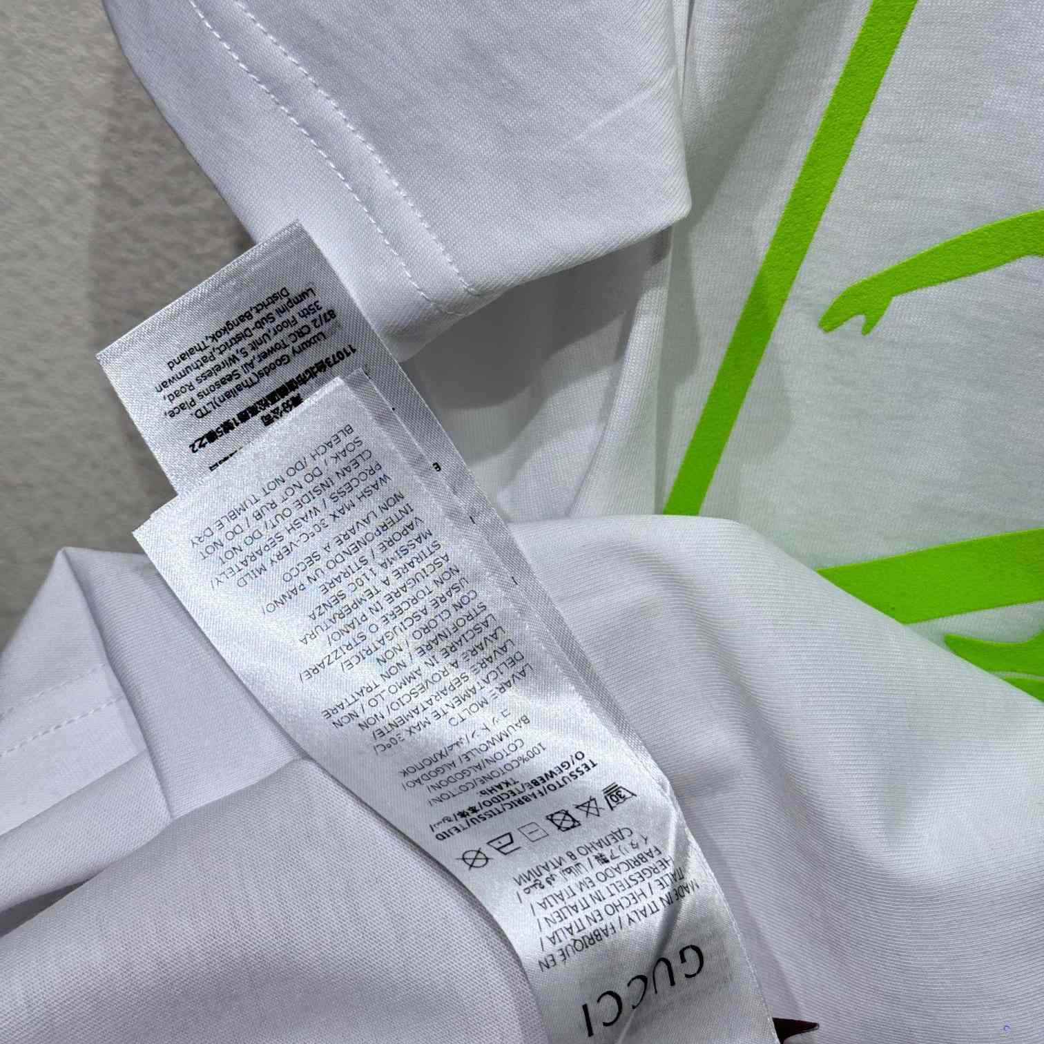 Gucci Printed Cotton Jersey T-shirt - DopestKickz