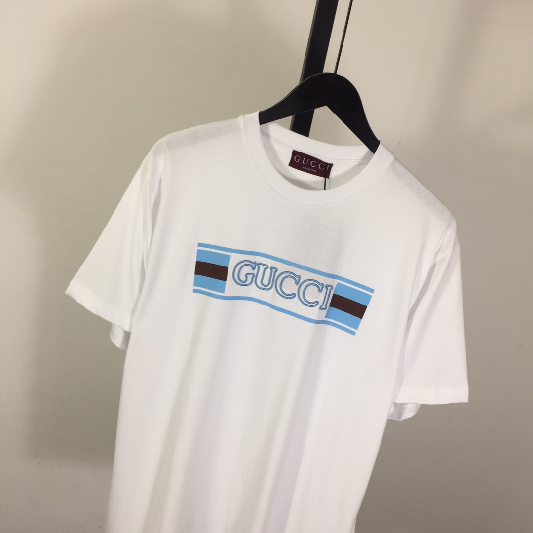 Gucci Cotton Jersey T-shirt With Print  - DopestKickz