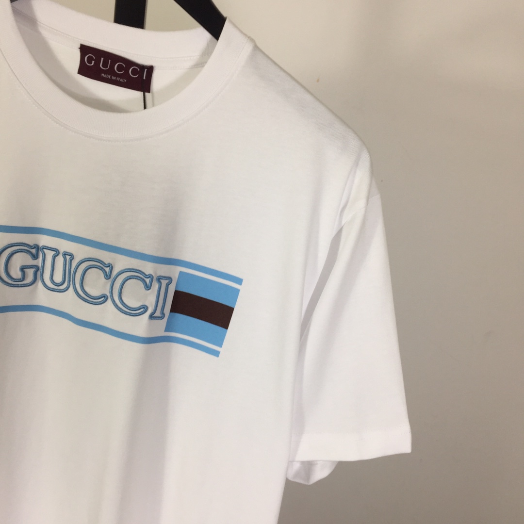 Gucci Cotton Jersey T-shirt With Print  - DopestKickz