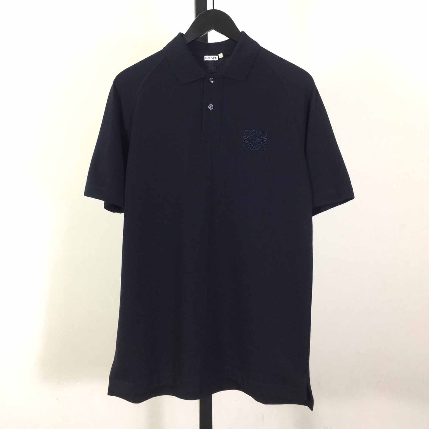 Loewe Logo Cotton Polo Shirt - DopestKickz