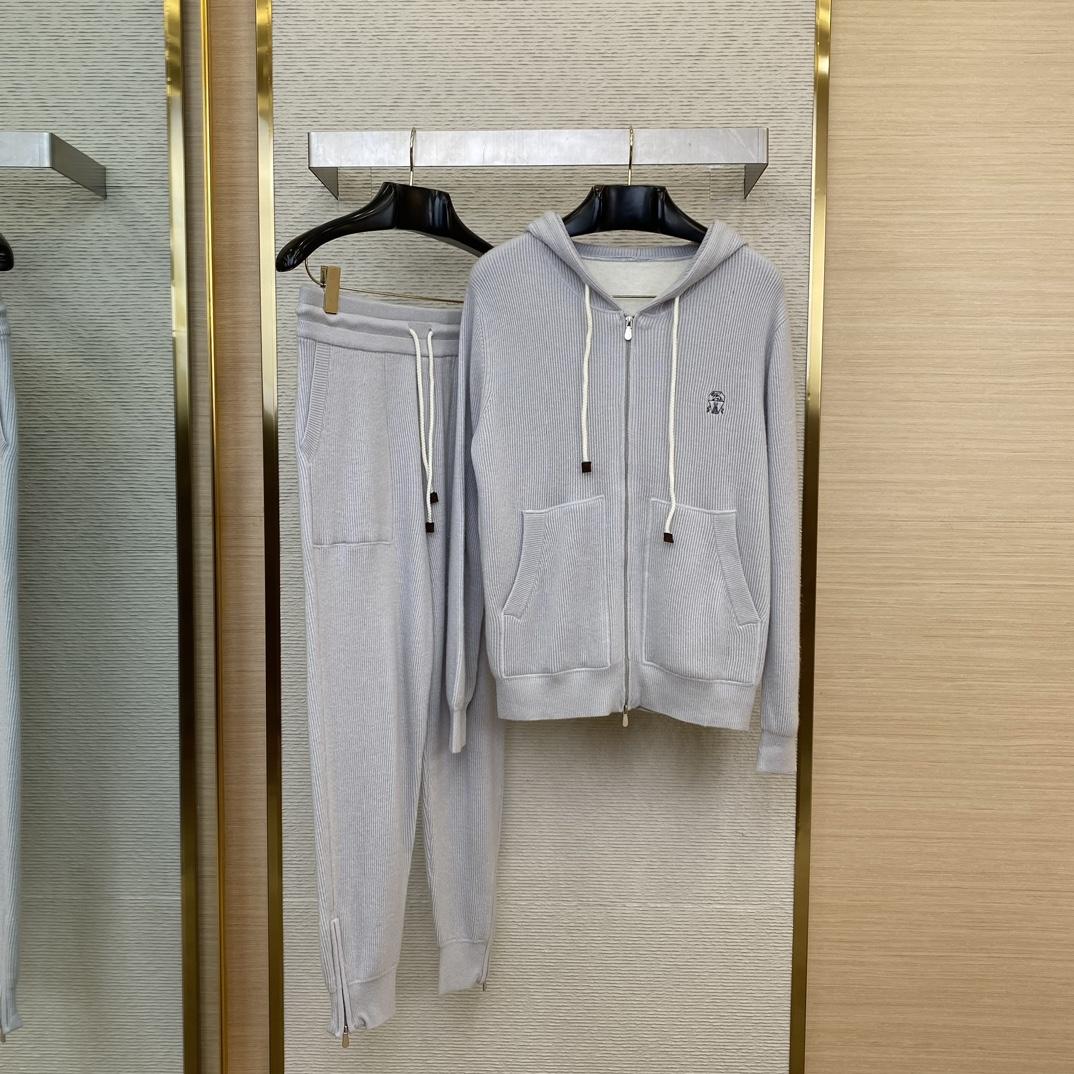 Brunello Cucinelli Hoodie And Pants - DopestKickz